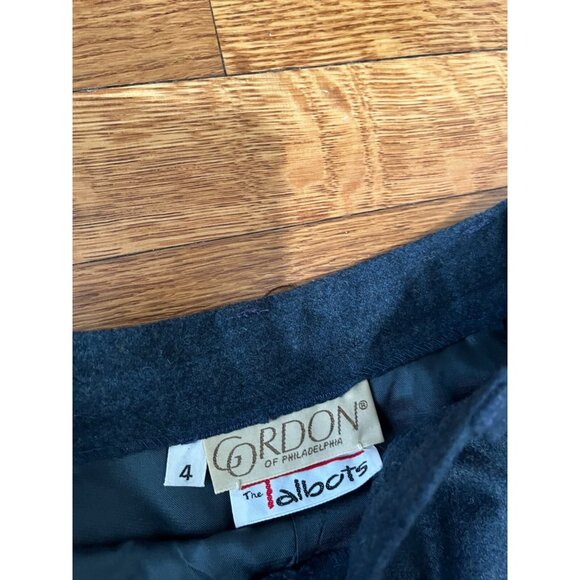 Vintage Talbots Size 4 Wool Tweed A-line High Waist Midi Skirt *Lot of 3* Modest - Picture 7 of 14